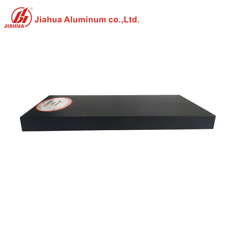 Nouveau tube de poudre noire Revêtement Carré Couleur Aluminium Profil Prix avec surface spéciale