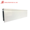 Différents poudre Couleur blanc revêtement aluminium Profilés PVC pour Foshan Porte
