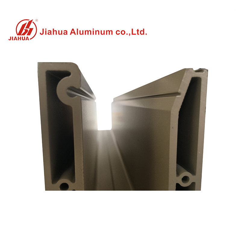 Profils industriels de profilé en U en aluminium de couche de poudre 6063 T5 prix par kg