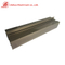 Cadre de tôle de fenêtre extrudé d'aluminium de champagne d'électrophorèse polyvalente avec une surface brillante