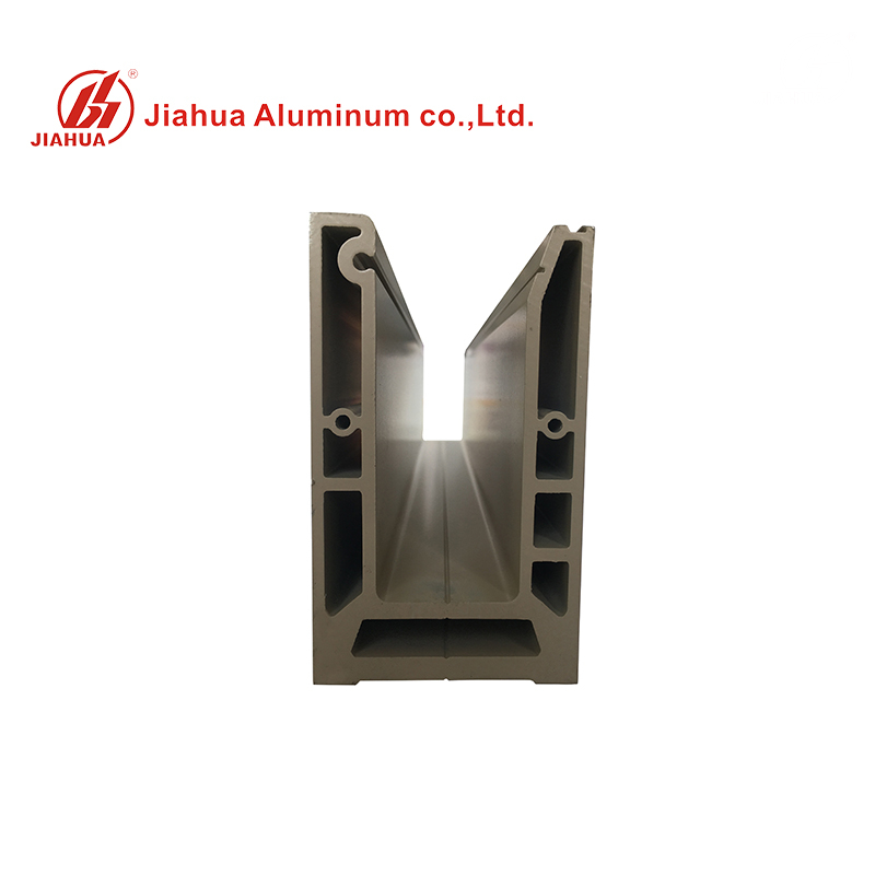 Profils industriels de profilé en U en aluminium de couche de poudre 6063 T5 prix par kg