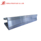 En aluminium extrudé U Forme Canal de distribution Profil Garde-corps pour verre sans cadre Balustrade