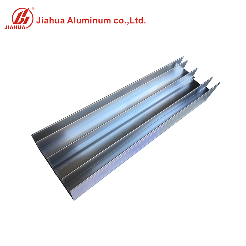 Profils en aluminium de voie supérieure de finition de moulin de Jia Hua pour le cadre de fenêtre coulissante