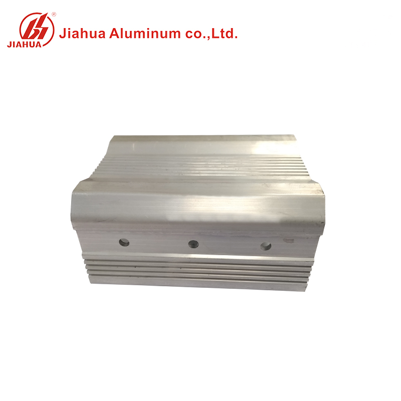 Aluminium anodisé carré de haute qualité en aluminium argenté extrudé enfermer les profils pour carte PCB