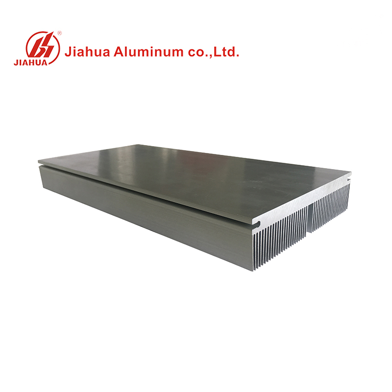 Profils en aluminium industriels carrés de radiateur d'aileron d'extrusion de finition de moulin