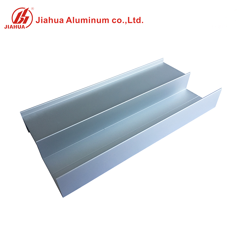 Profils en aluminium anodisés d'extrusion de cadre de meneau de fenêtre en aluminium de couleur pour le système coulissant de Windows