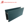 Nouvelle couleur de revêtement en poudre verte des profils de châssis de fenêtre en aluminium pour le marché philippin