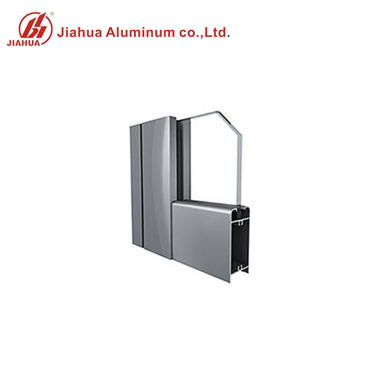 Système de porte en verre encadré par battant en aluminium d'épaisseur de 2.0mm pour le bureau